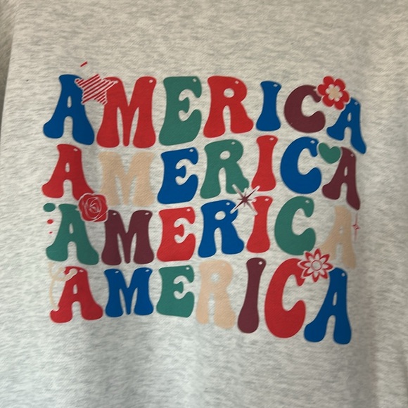 Pacific & Co Classic Crewneck Sweatshirt Retro America multicolor Size 2XL - Picture 4 of 11